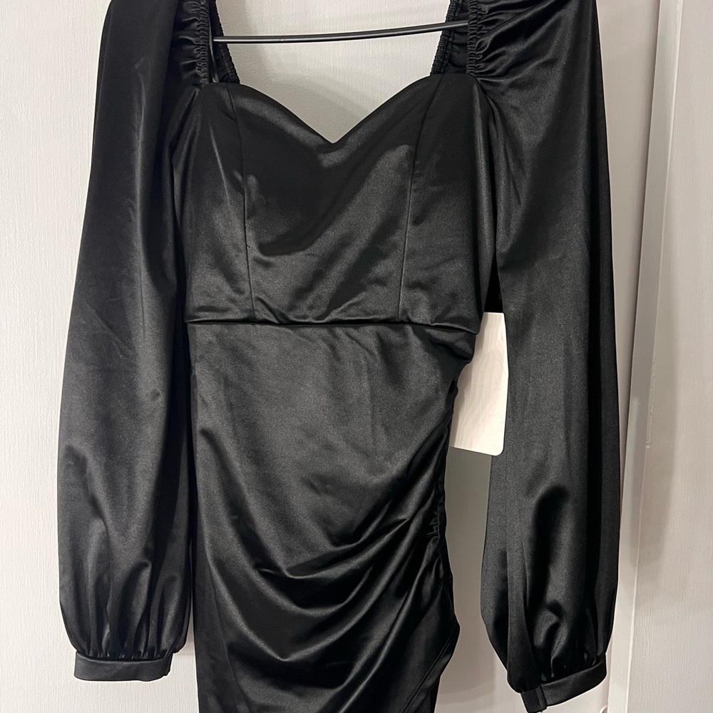 Honey and Rosie Black Long Sleeve Dress